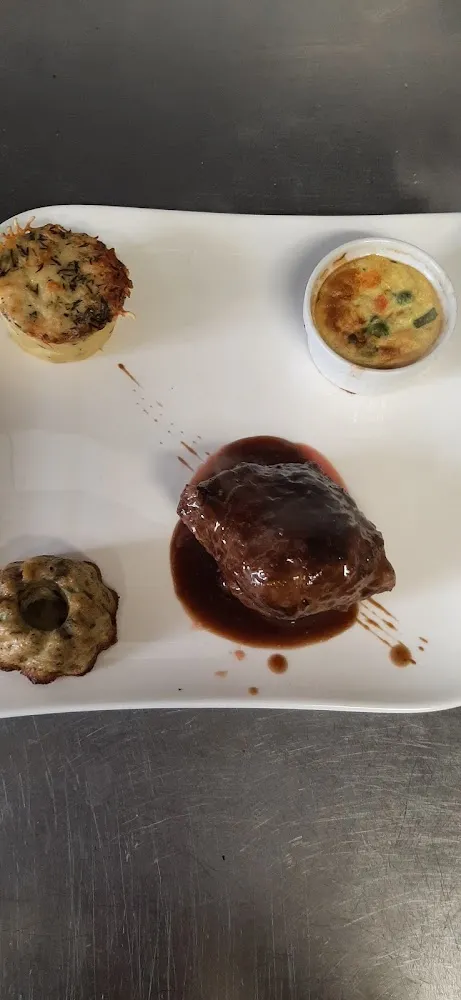 Pavé de Selle d'agneau Et Son Jus Corsé