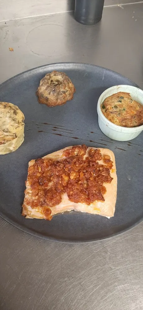 Pavé de Truite Et Son Crumble Au Chorizo